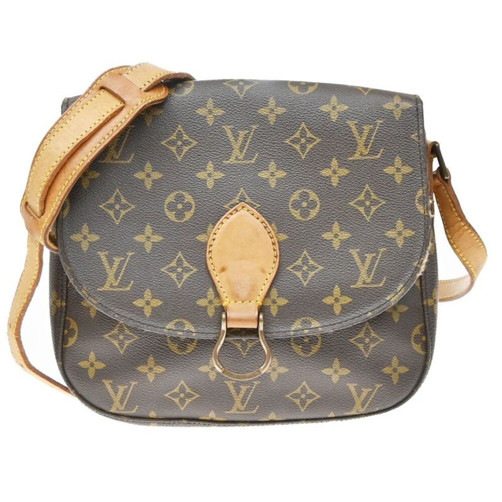 Louis Vuitton Saint Cloud Monogram Brown Canvas Shoulder Bag Bag